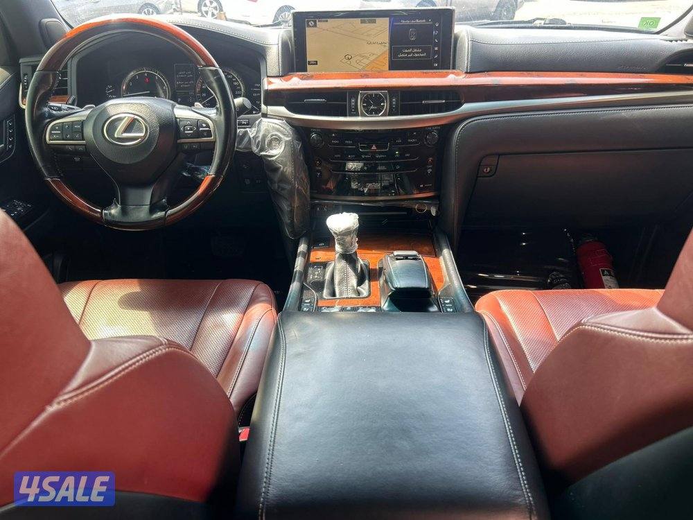 لكزس LX570 درجة اولى موديل 2020 ماشى 222.000 k.m وارد الساير .6