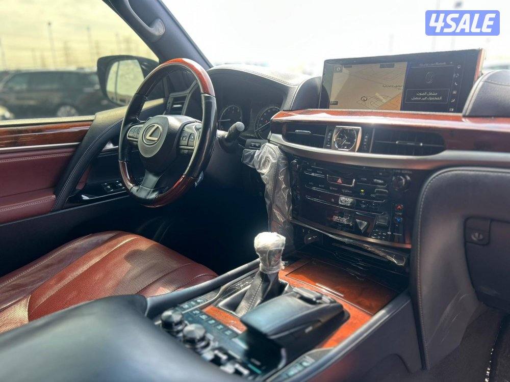 لكزس LX570 درجة اولى موديل 2020 ماشى 222.000 k.m وارد الساير .7