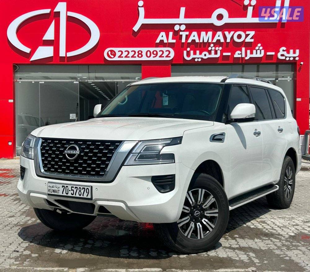 نيسان باترول V6.SE موديل 2024 ماشى 53.000 k.m  وارد البابطين.صبغ وكالة0