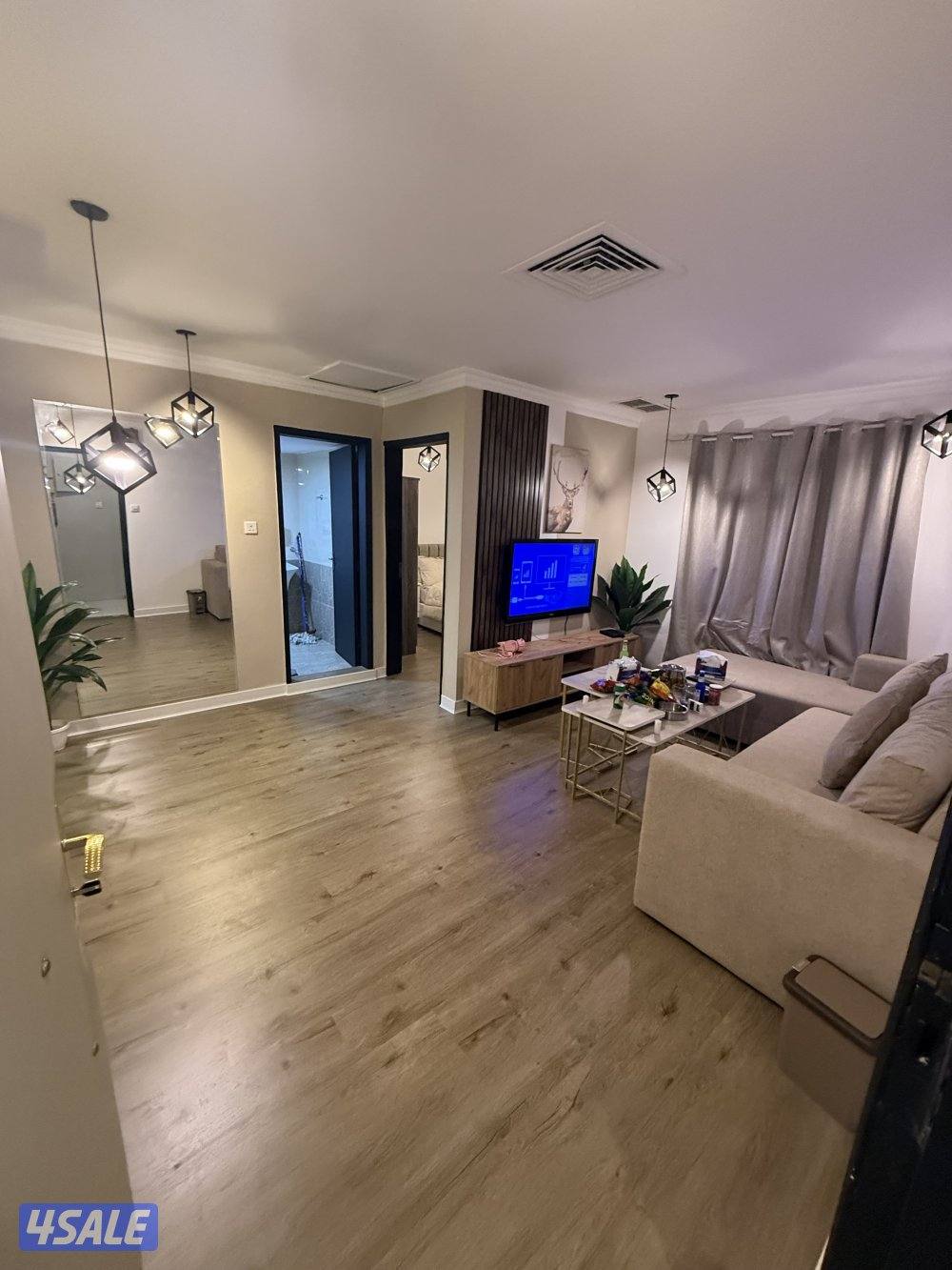 يوجد لدينا شقق الايجار غرفه وصاله  ومطبخ وحمام خلو وفاضي الاستلام فوري3