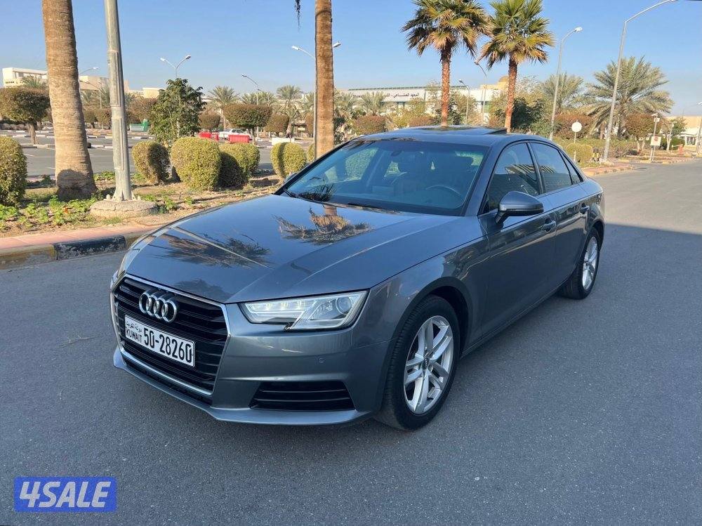 للبيع اودي A4 موديل 2018 ( شـرط الـفـحـص ) عداد137 فـقـط بحاله الوكاله0