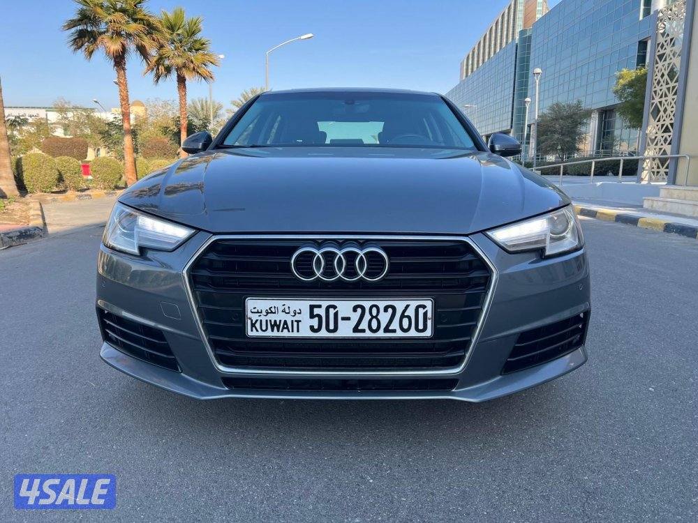 للبيع اودي A4 موديل 2018 ( شـرط الـفـحـص ) عداد137 فـقـط بحاله الوكاله1
