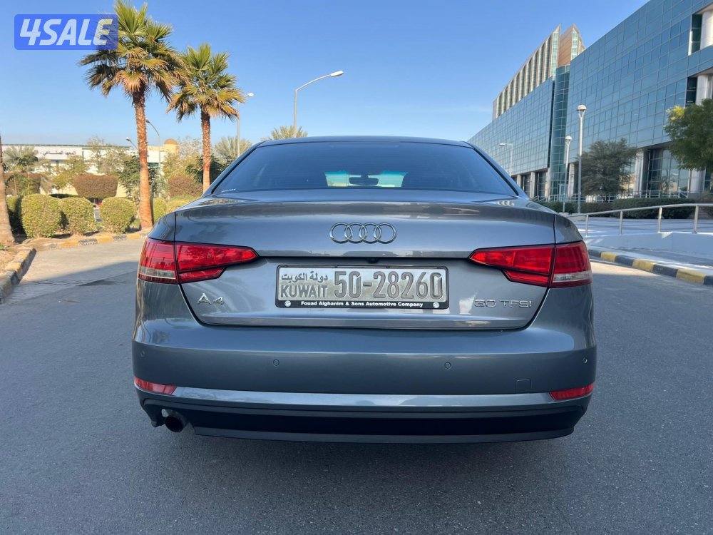للبيع اودي A4 موديل 2018 ( شـرط الـفـحـص ) عداد137 فـقـط بحاله الوكاله5