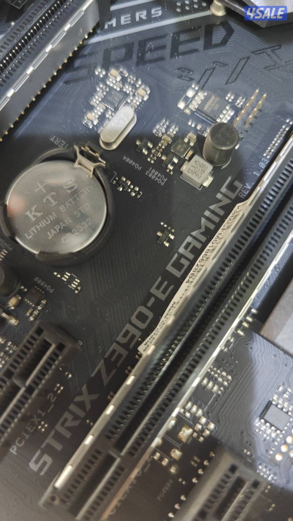 asus mother board and intel core i7 9700k processor and liquid cooler4