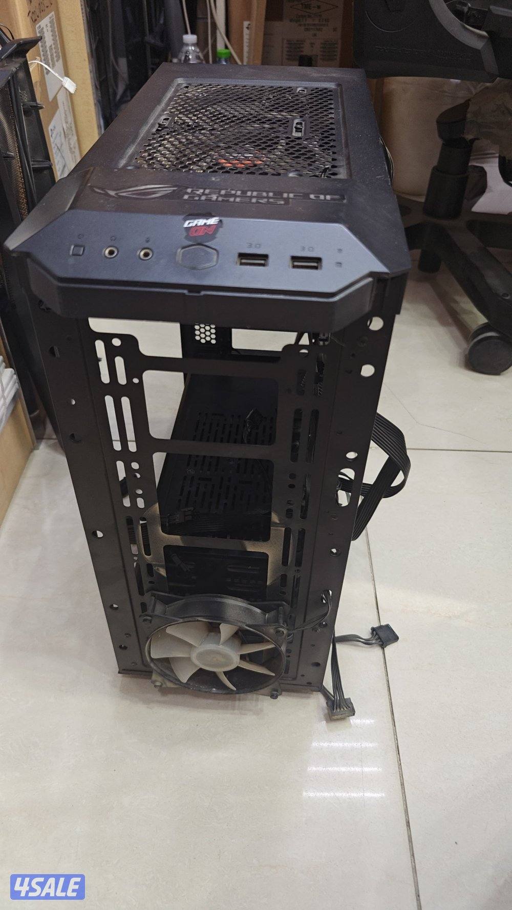 asus mother board and intel core i7 9700k processor and liquid cooler5