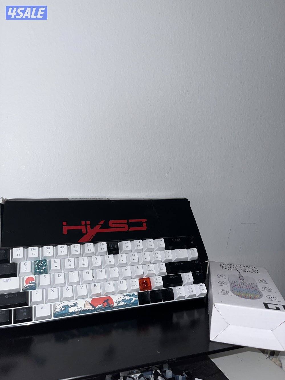 ماوس وكيبورد جدد نظيف لاكن مستعمل فقط الكيبورد4