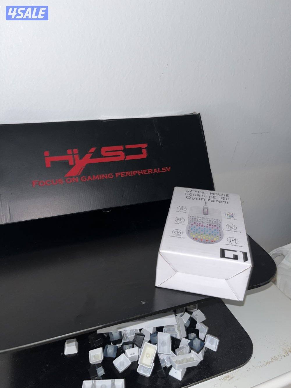 ماوس وكيبورد جدد نظيف لاكن مستعمل فقط الكيبورد5