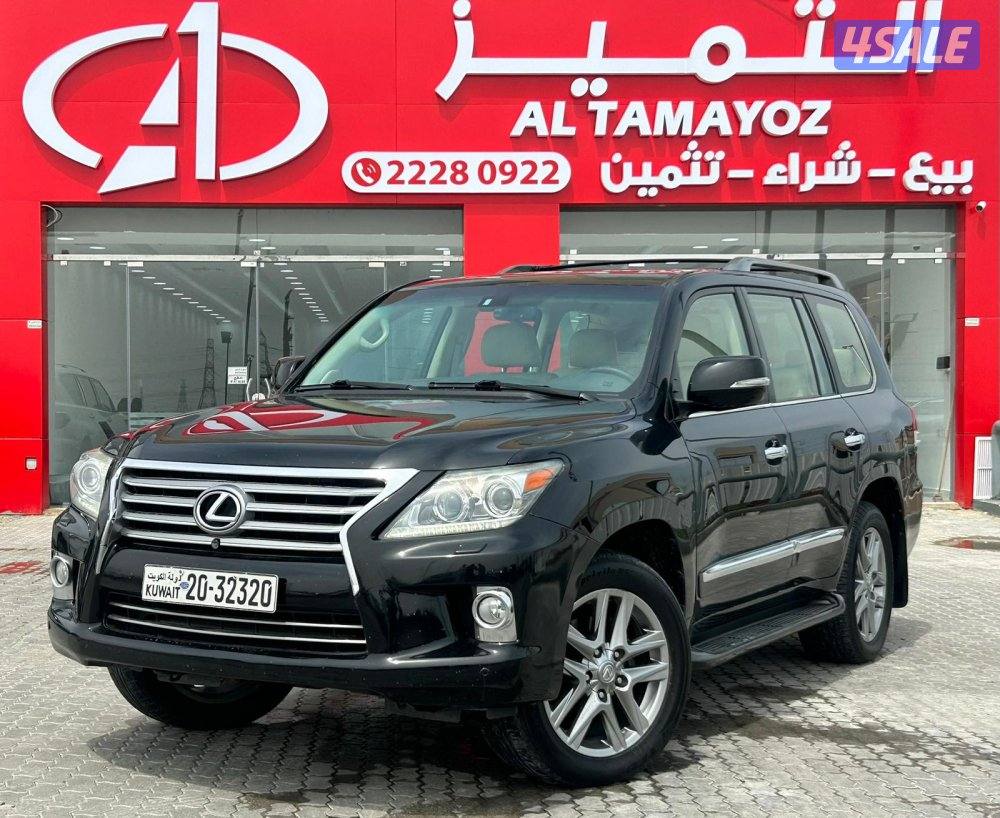 لكزس LX570 درجة ثانيه  موديل 2012 ماشى 372.000 k.m  وارد الساير0