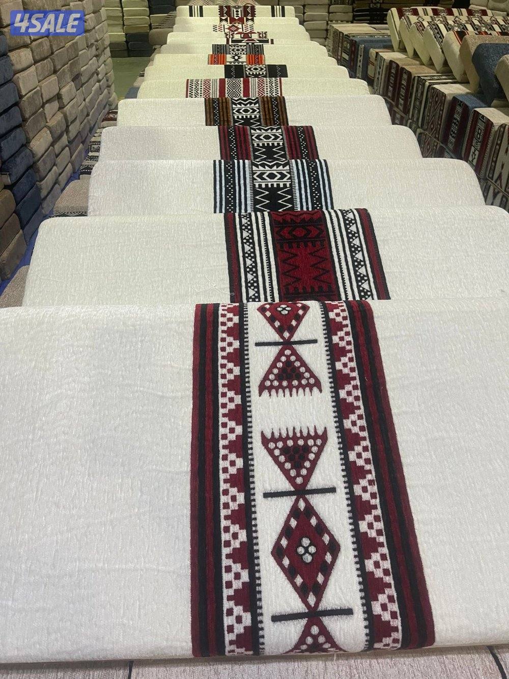 سجاد تركي ساده مشجر مساند مع التركيب9