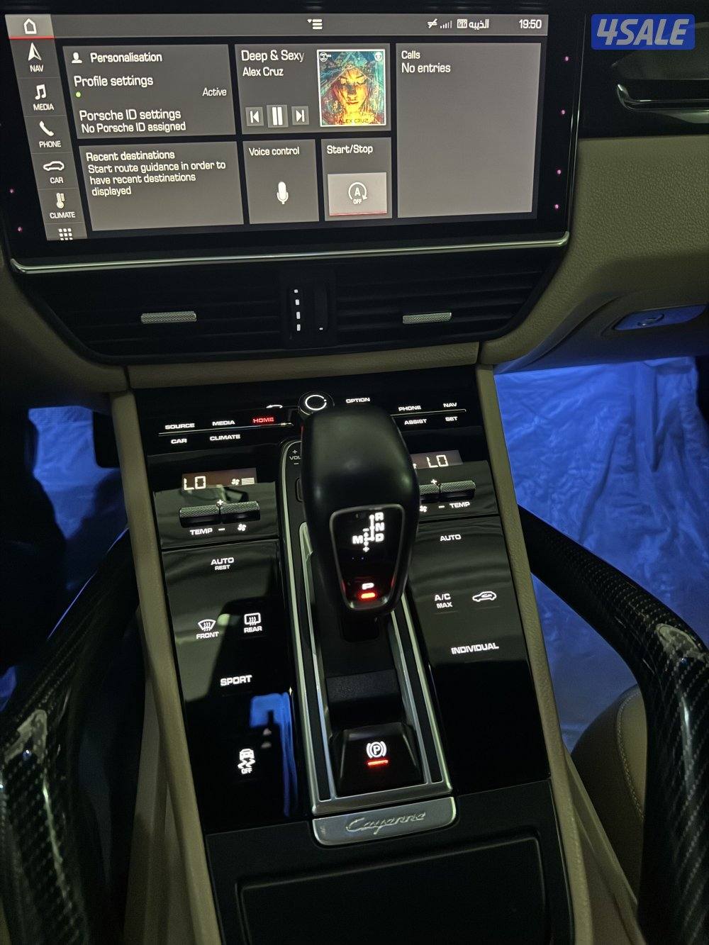 بورش كايين - صبغ الوكاله بحاله نظيفه جدا - وارد الوكاله - تواير جديده0