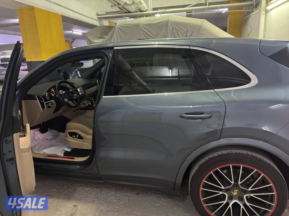 بورش كايين - صبغ الوكاله بحاله نظيفه جدا - وارد الوكاله - تواير جديده4