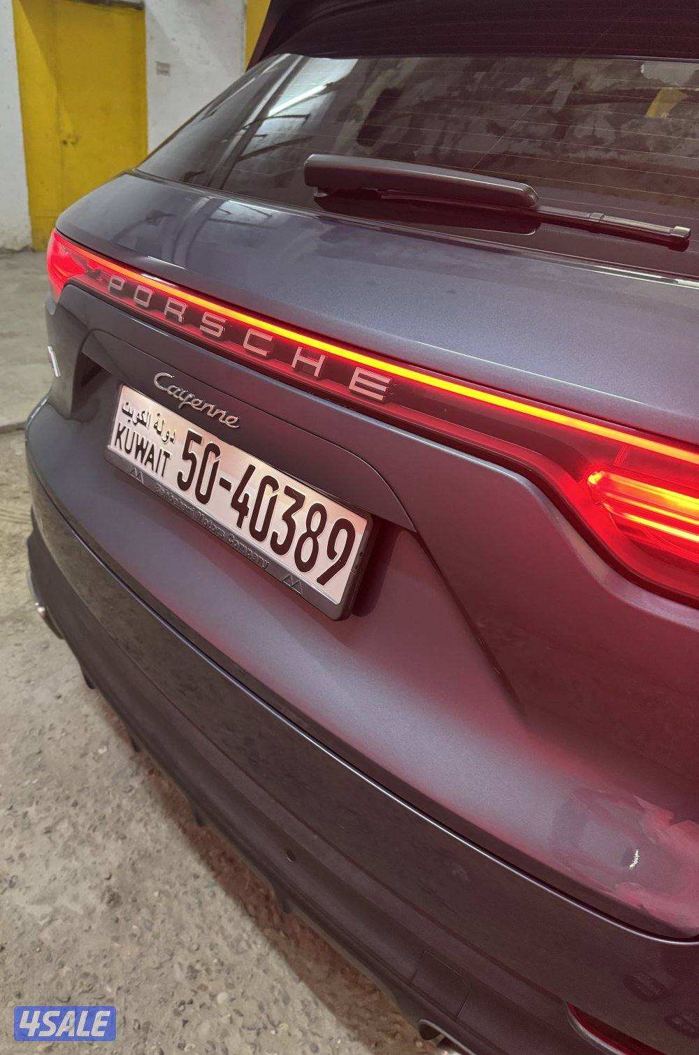 بورش كايين - صبغ الوكاله بحاله نظيفه جدا - وارد الوكاله - تواير جديده6