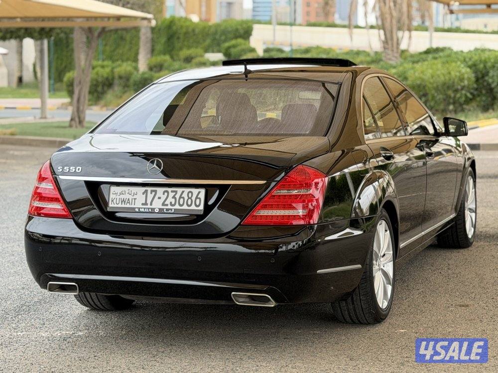 مرسيدس S550 عداد 95 بحاله نادره2
