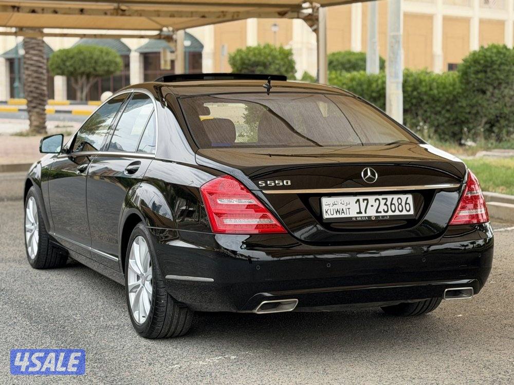 مرسيدس S550 عداد 95 بحاله نادره3