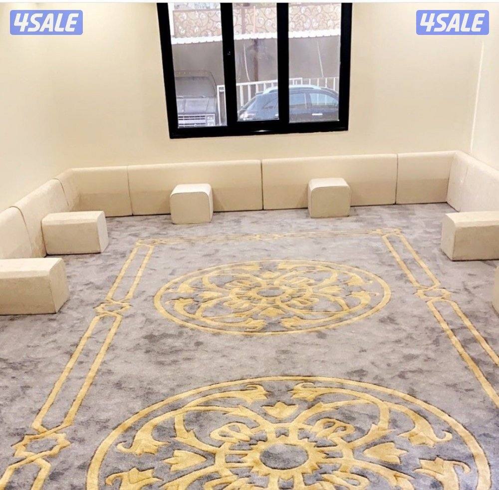 كل احدث انواع السجاد التركي وموكيا السعودي وتفصيل دواوين مساند ظهر بيع6