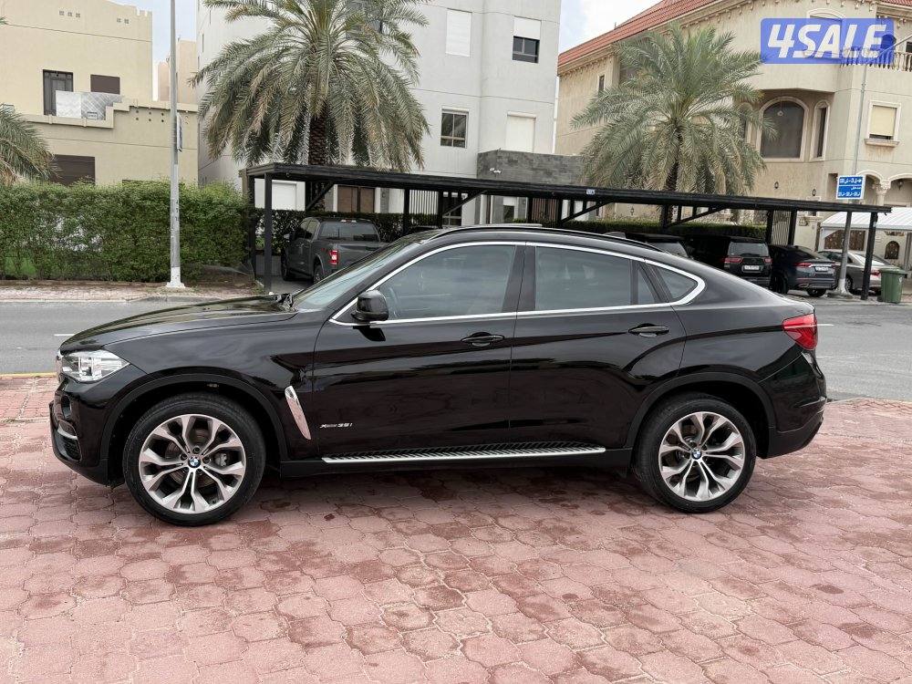 بي ام X6 موديل 2017 عداد 84 الف صبغ الوكاله0