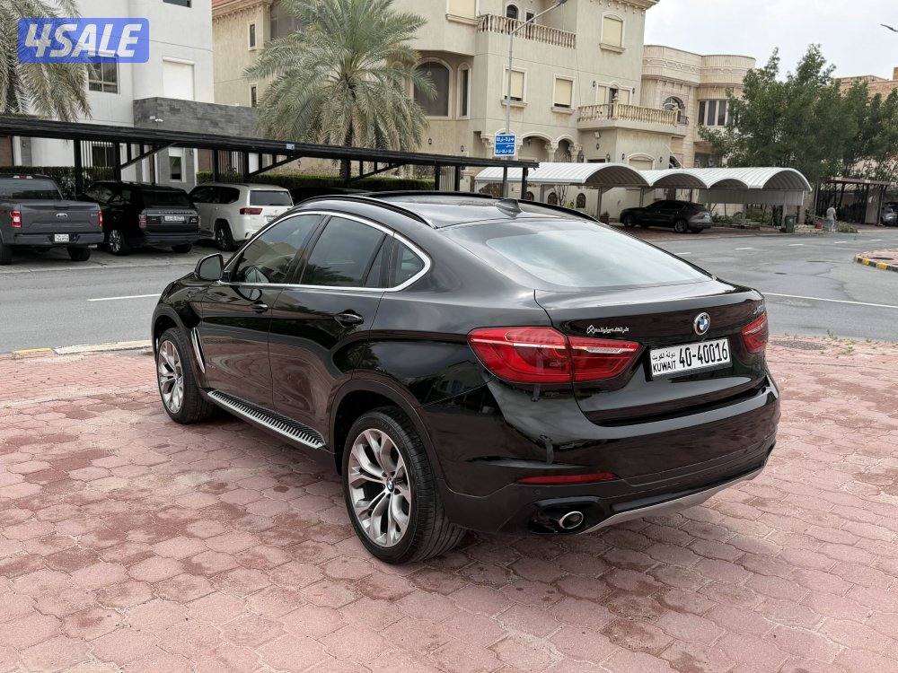 بي ام X6 موديل 2017 عداد 84 الف صبغ الوكاله7