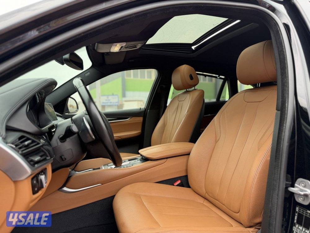 بي ام X6 موديل 2017 عداد 84 الف صبغ الوكاله8