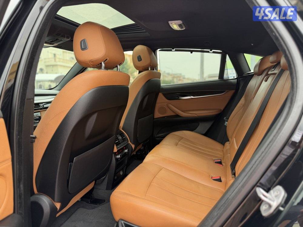 بي ام X6 موديل 2017 عداد 84 الف صبغ الوكاله9