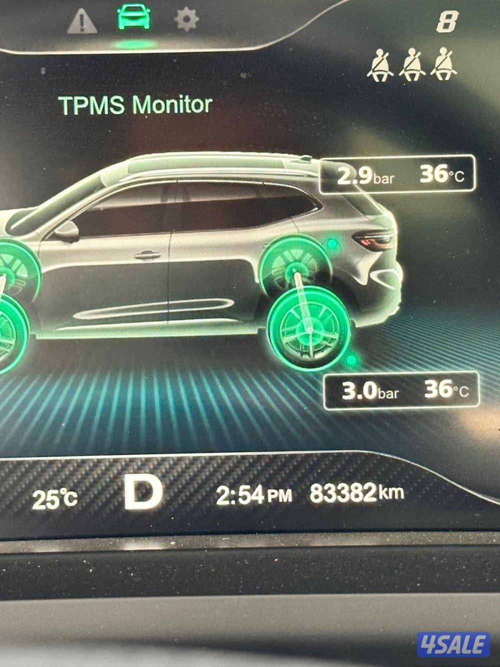 ام جي تروفي موديل 2021 بحالة المصنع صبغ الوكاله حمايه عداد 8311