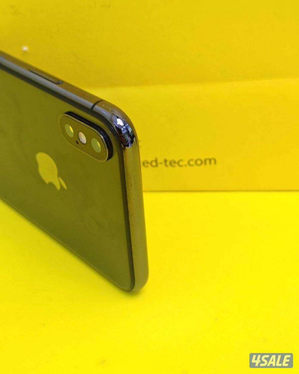 ايفون إكس – 256 جيجا – رمادي – نسبة البطارية 78% – مستعمل كالجديد6