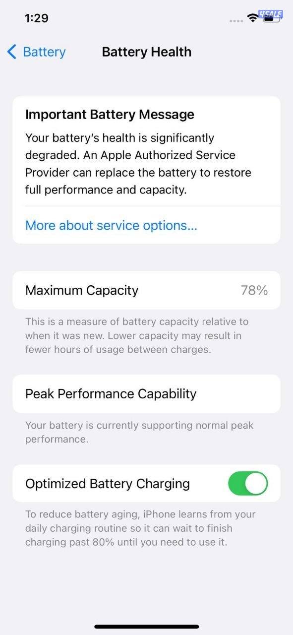 ايفون إكس – 256 جيجا – رمادي – نسبة البطارية 78% – مستعمل كالجديد9