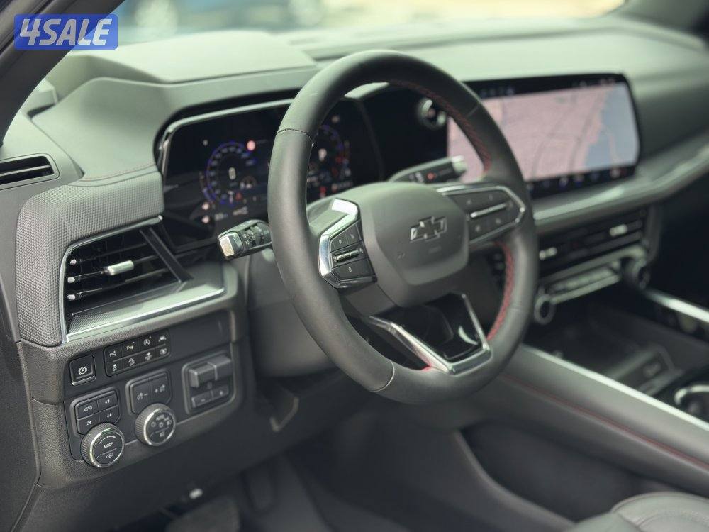 شيفروليه - تاهو RST موديل 2025 عداد 25 الدرجة الأولى الغانم صبغ وكالة12