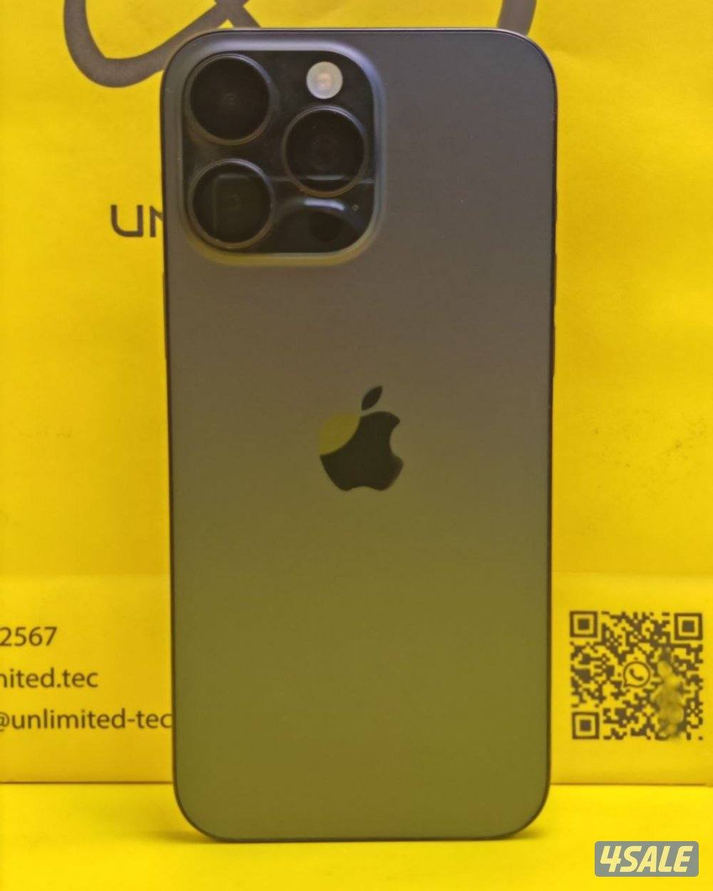 ايفون 16 برو ماكس 512 جيجا – تيتانيوم أسود بطارية 91%  مستعمل كالجديد2