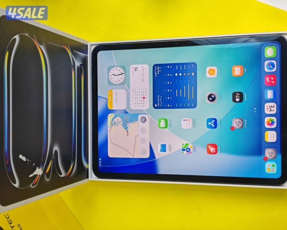 آيباد برو 11 انش – 256 جيجا أسود – معالج M4 – واي فاي مستعمل كالجديد1