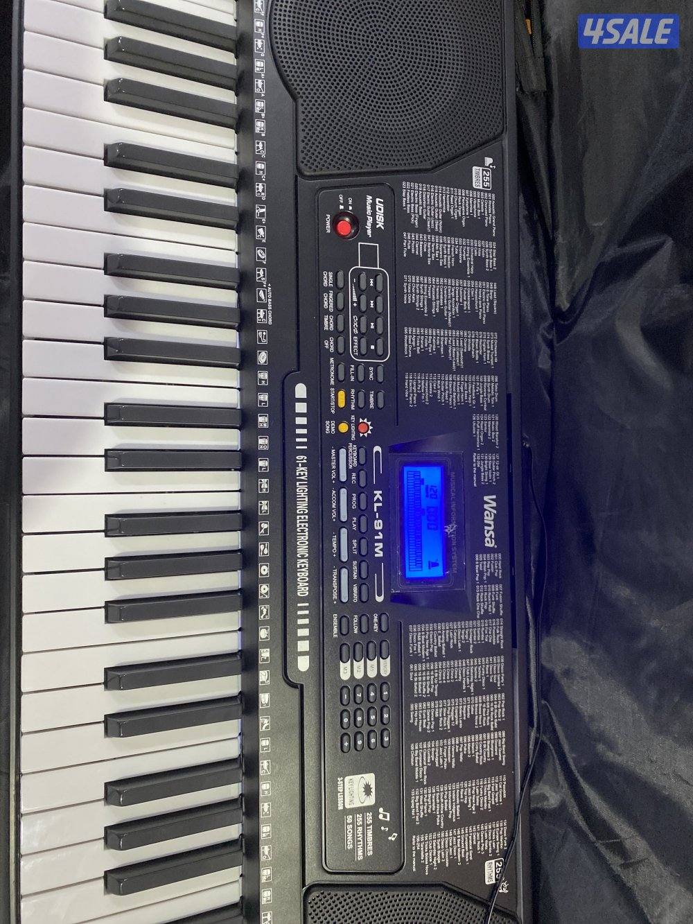 للبيع بيانو Wansa KL-91M Keyboard 61 Key3
