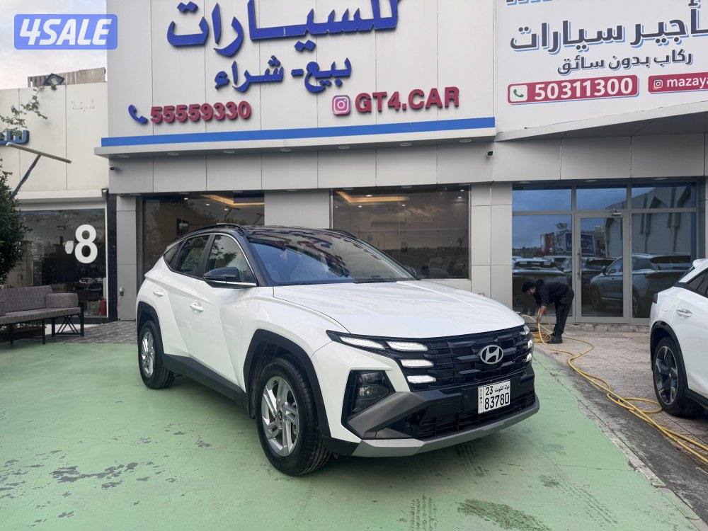 للبيع توسان 2025 اصفاااار كاش او بالاقساط4