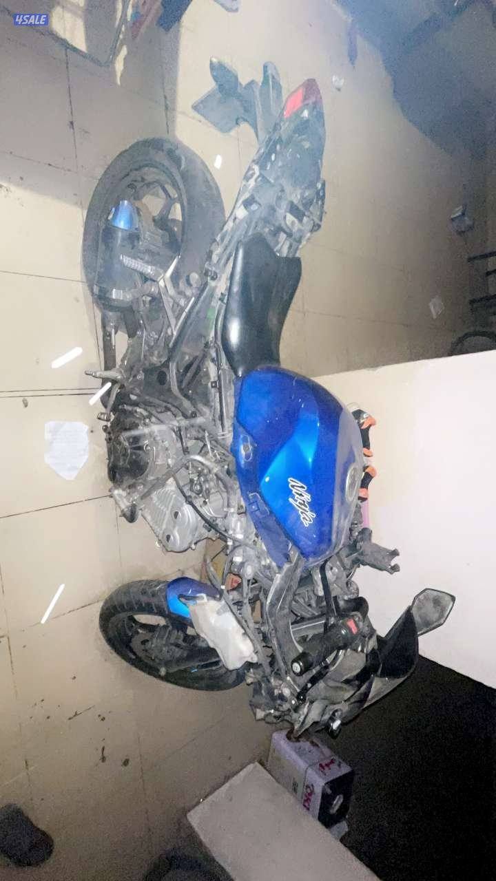 للبيع سيكل كوازاكي بدون تحويل السكيل صارله ٣سنين ما تحرك5