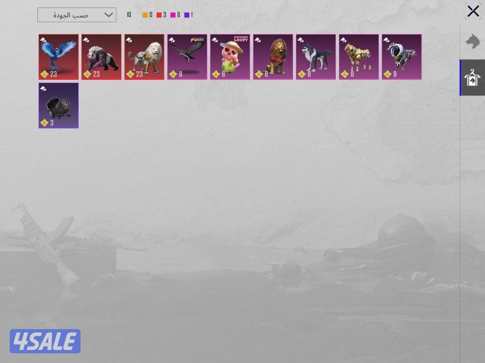 حساب ببجي فخم15