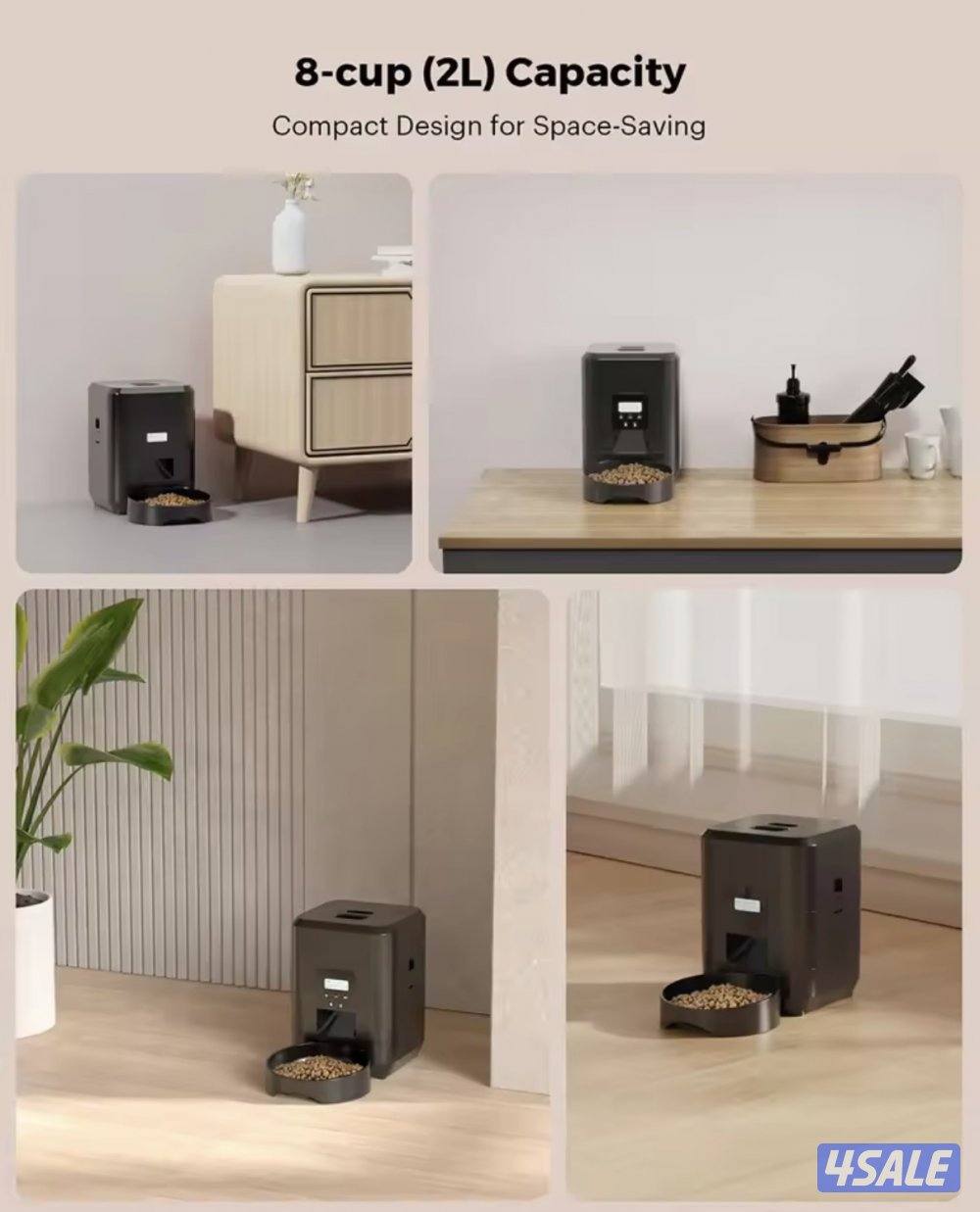 Automatic Pet Feeder موزع طعام للحيوانات الأليفة أوتوماتيكي6