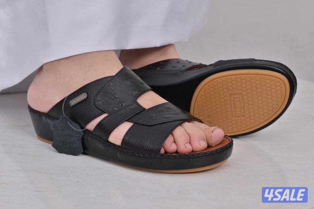 احذية تميمه جلد طبيعي مداس طبي عدم التعرق والتطبيع8