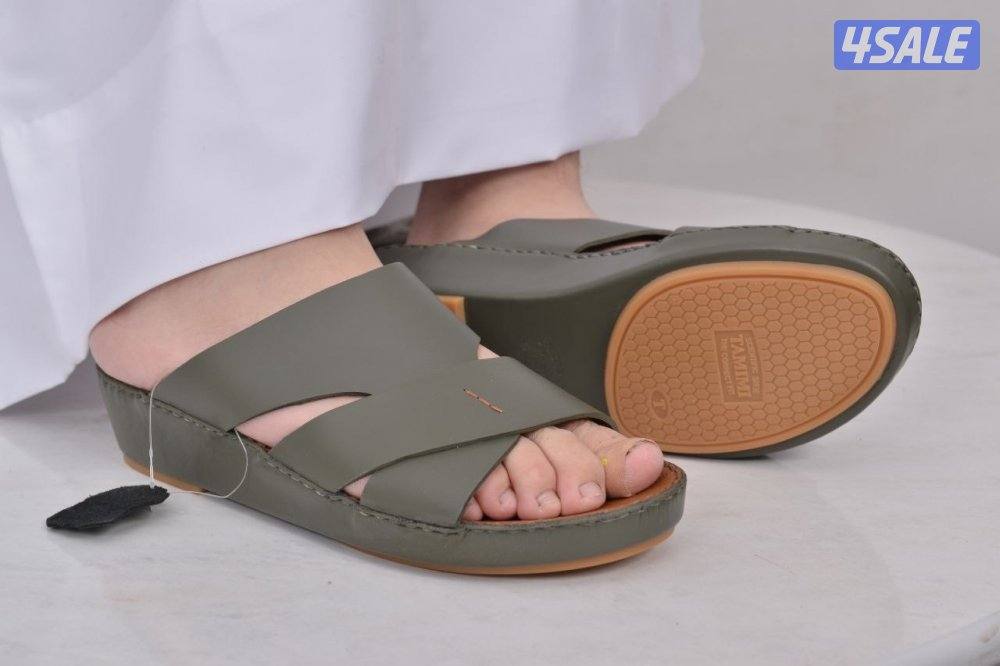 احذية تميمه جلد طبيعي مداس طبي عدم التعرق والتطبيع11