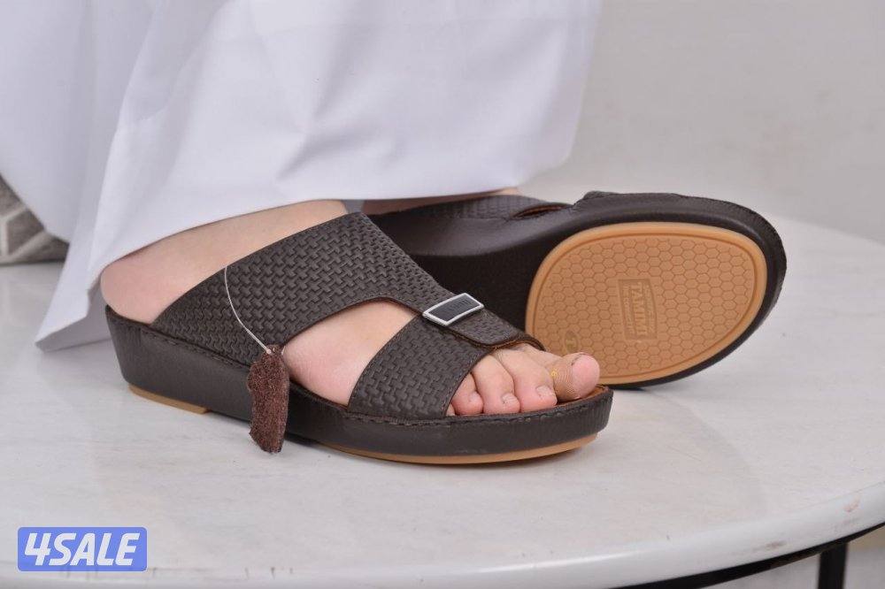 احذية تميمه جلد طبيعي مداس طبي عدم التعرق والتطبيع12