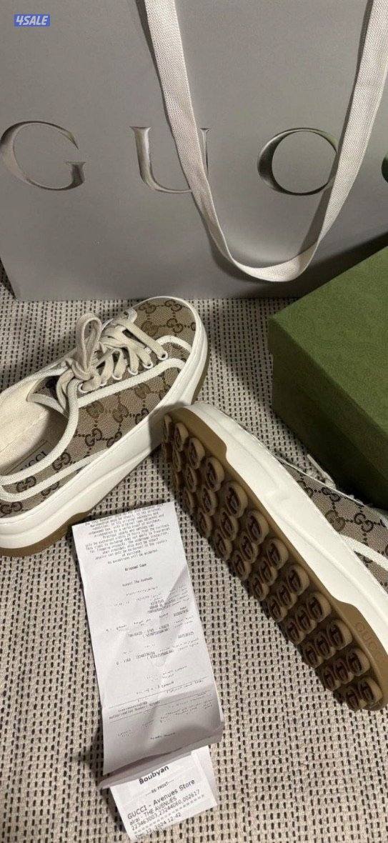 حذاء قوتشي غوتشي اصليي وليس تقليد( سعره بعد المساومه)1