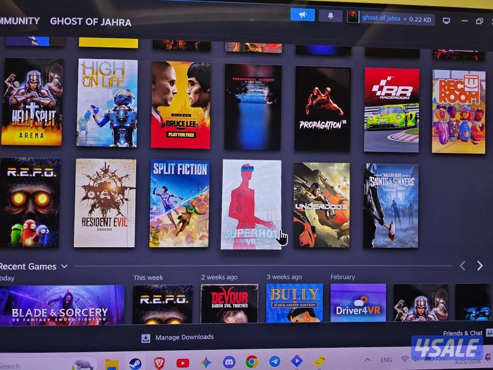 pico 4 vr جنطة للنظارة و حساب فيه اقوى ٢٠ لعبة3