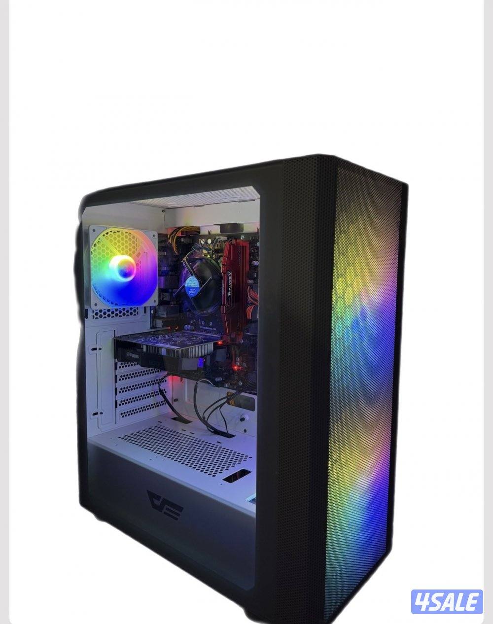 للبيع تجميعة بيسي مع ماوس وكيبورد وشاشه وماوس باد وستاند شاشه2