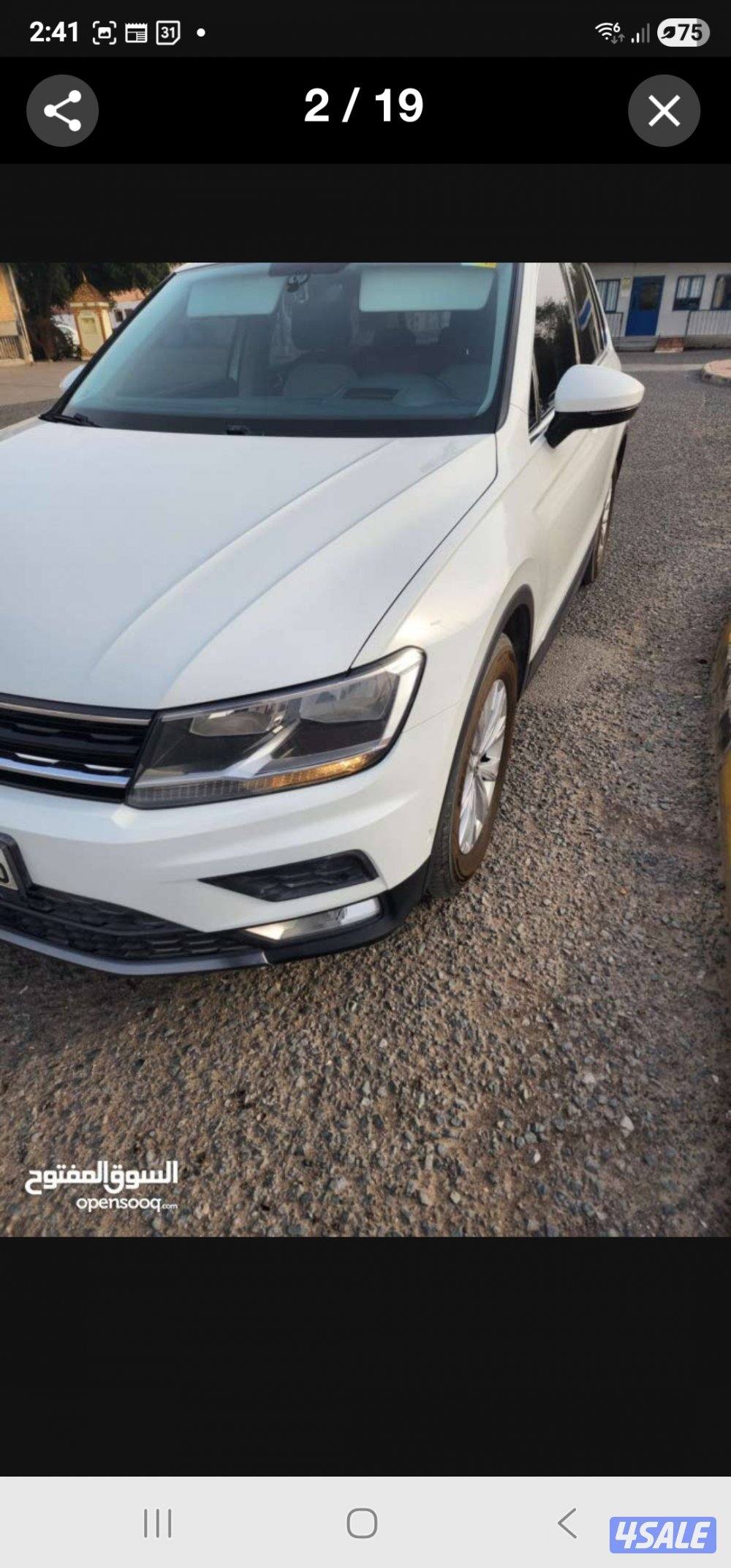 فلوكس واجن تيجوان 2017 بحالة فوق الممتازة وارد بهبهاني0