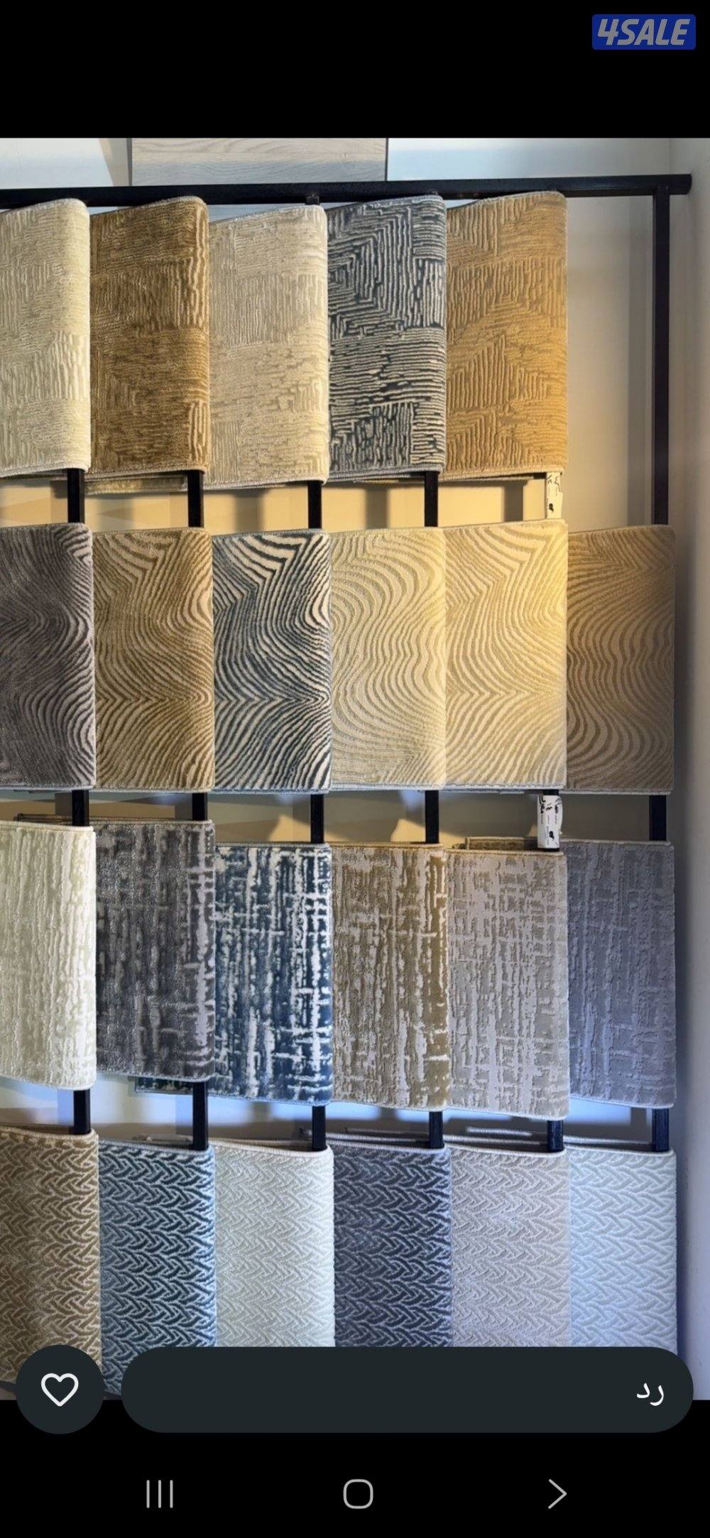 بيع وتركيب جميع انواع السجاد موكيت ثيل بديل الباركيه لباد اسفنج0