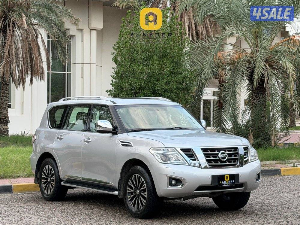 للبيع باترول بلاتينيوم موديل 2017 وارد البابطين2