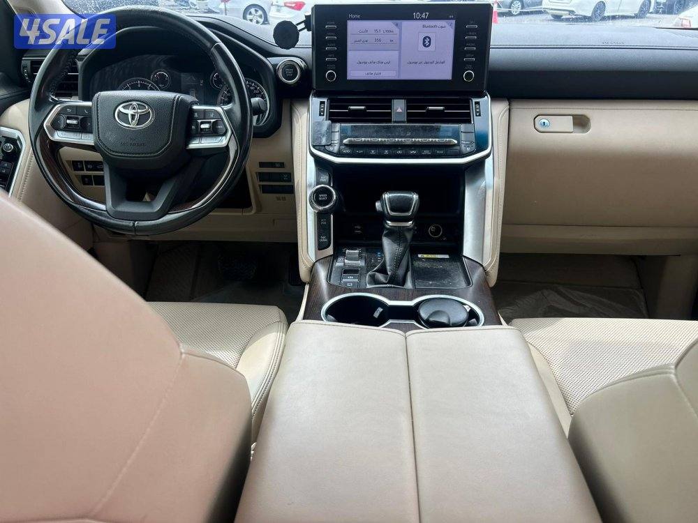 لاند كروزر GX.R AERO-V6 موديل 2022 ماشى 157.000 k.m  وارد الساير.7