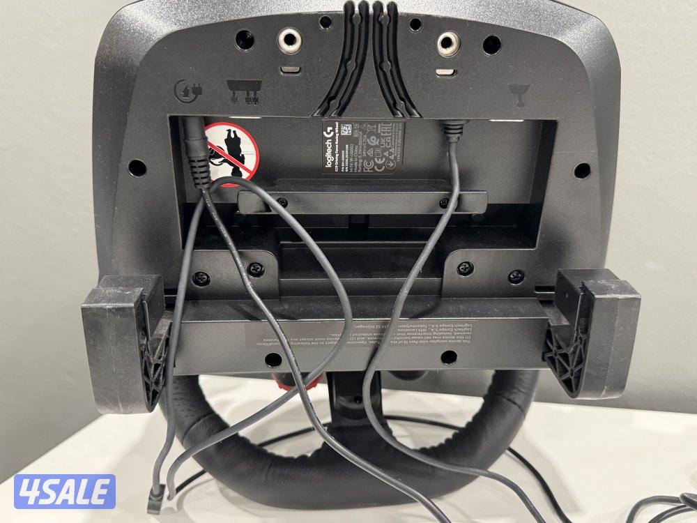 عجله قياده مع دواسات وقير عادي من لوجتك G29 مستعمل خفيف جدا1