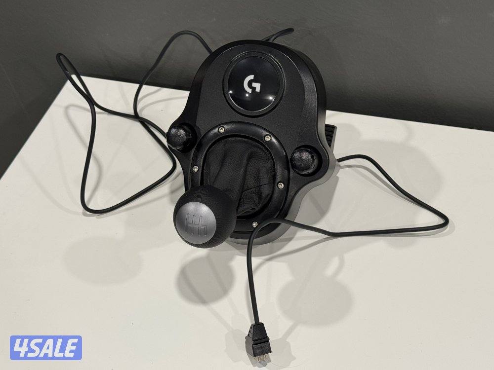 عجله قياده مع دواسات وقير عادي من لوجتك G29 مستعمل خفيف جدا3