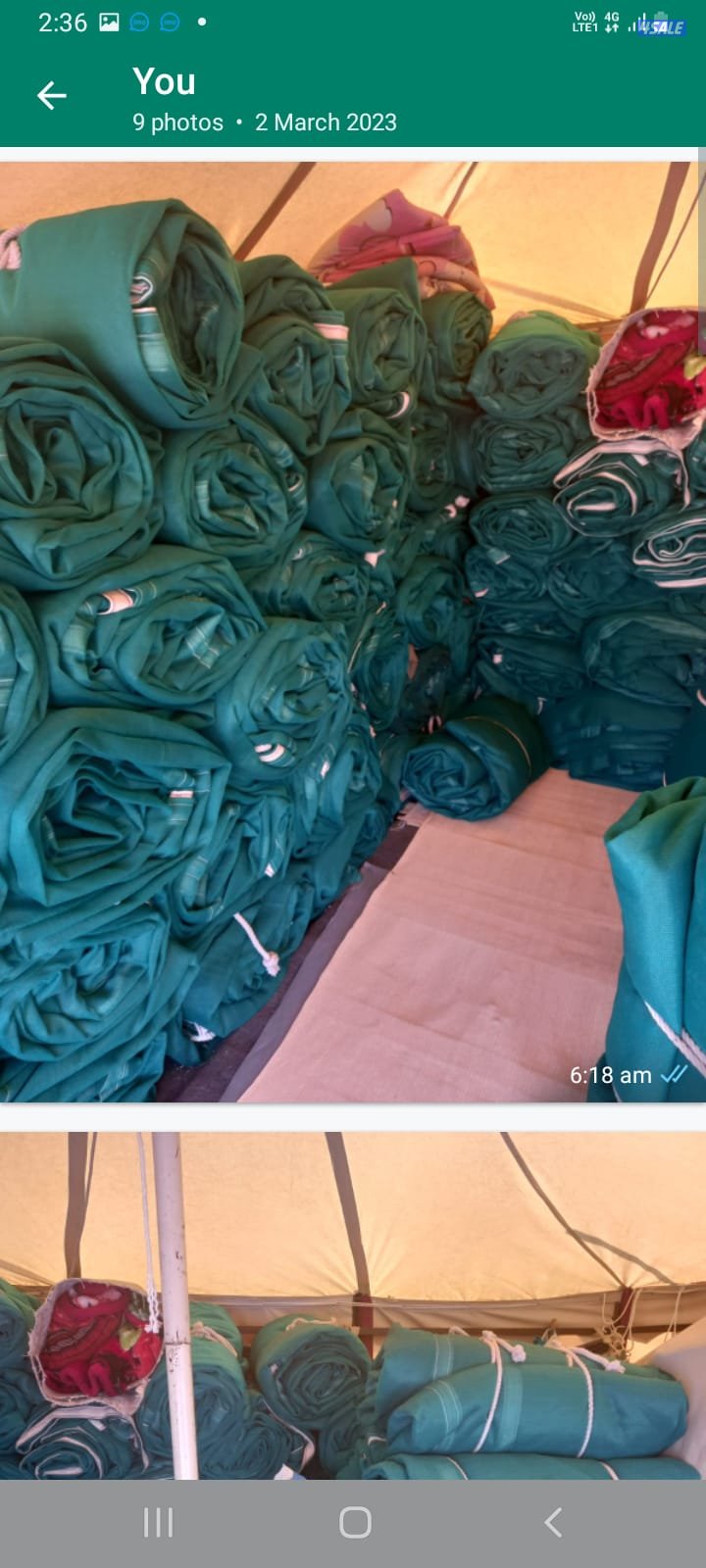 بيع وتفصال خيمة شفاف8