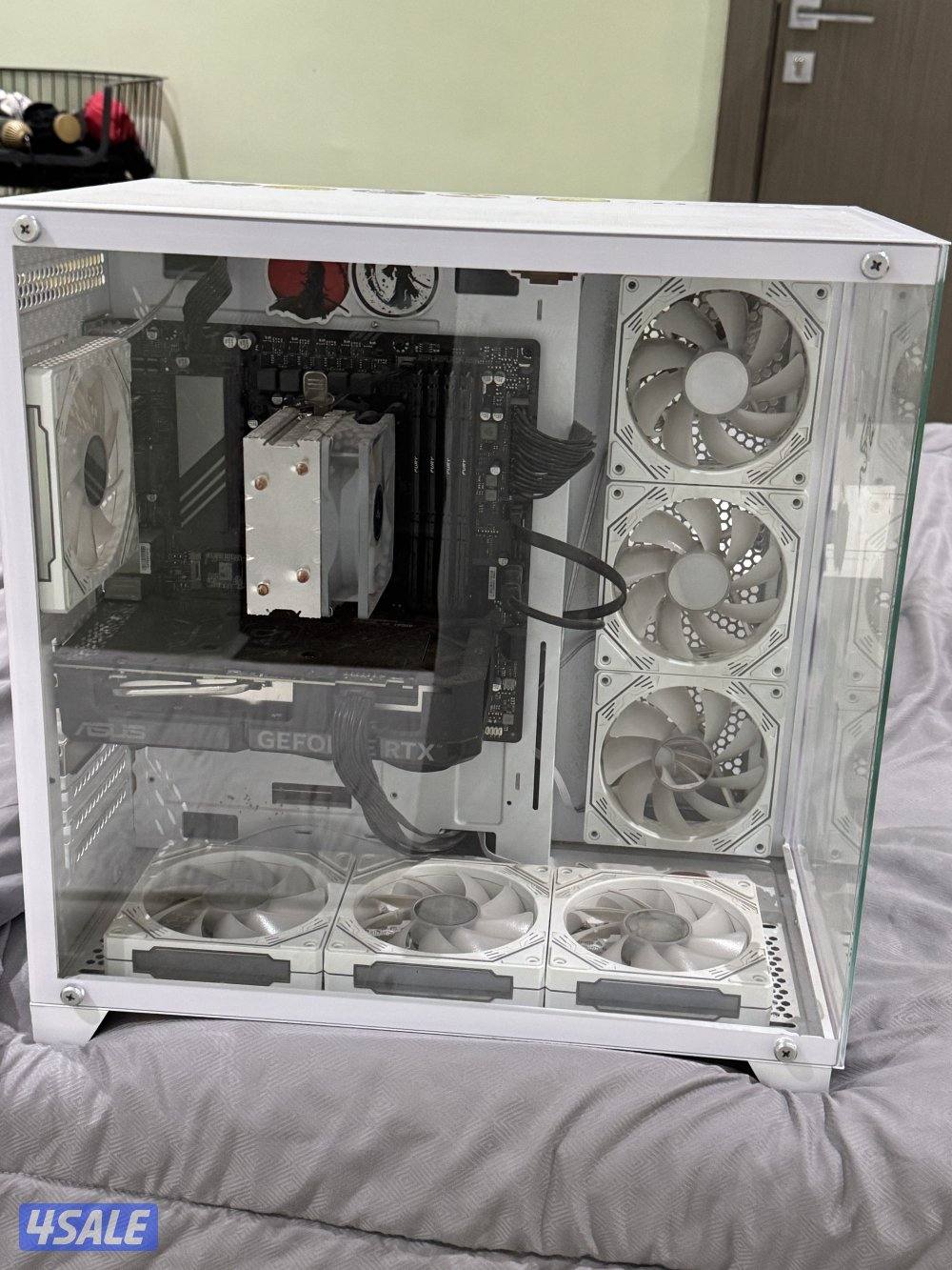 بي سي كيس و مروحة هوائية للمعالج - PC case and CPU Cooler0