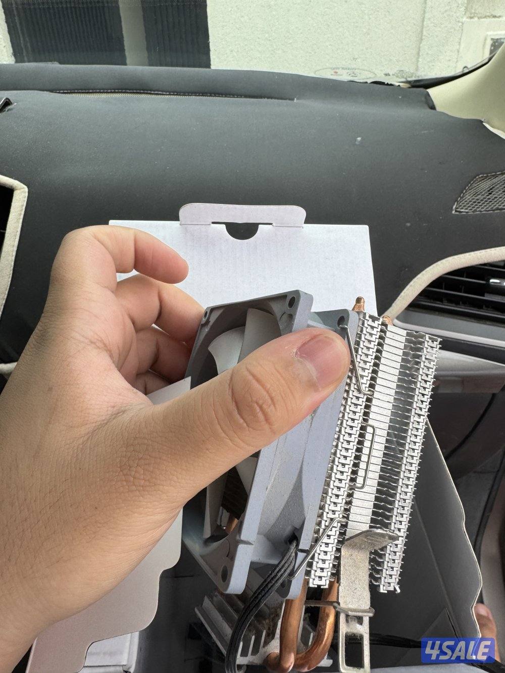 بي سي كيس و مروحة هوائية للمعالج - PC case and CPU Cooler4