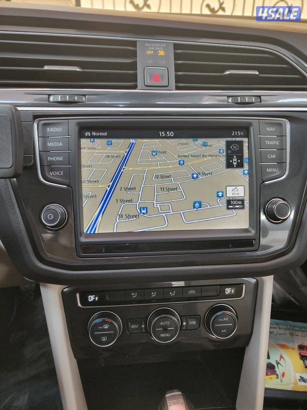 فلوكس واجن تيجوان 2017 بحالة فوق الممتازة  وارد بهبهاني10